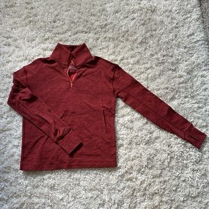 Outdoor Voices - OVFleece Half Zip - Currant - Size XS
